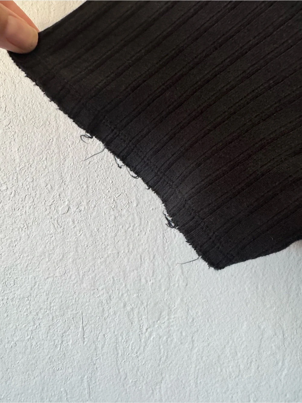 Free People Beach Ribbed Cotton Short-Sleeve Side-Button Midi Dress - Black